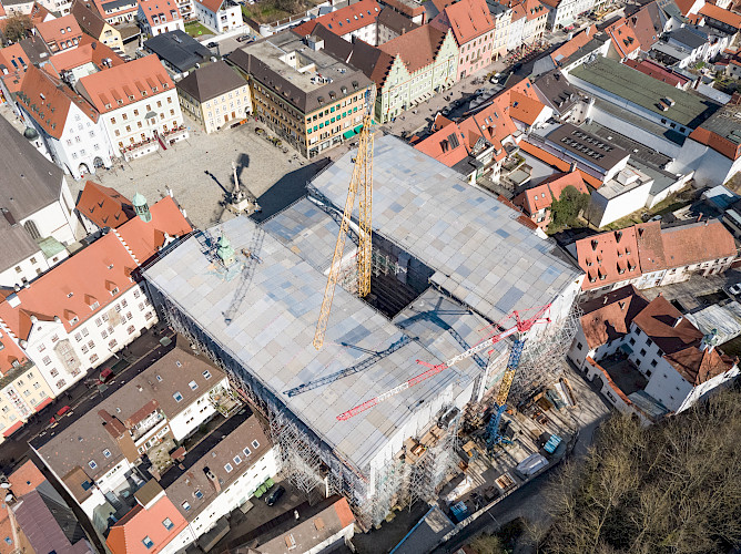 Sanierung des Asamgebäudes in Freising