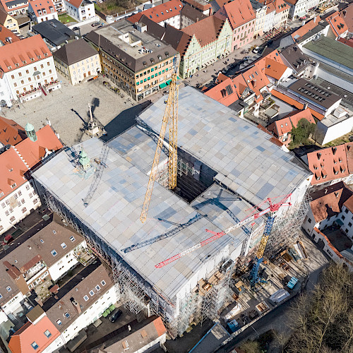 Sanierung des Asamgebäudes in Freising